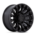 Fuel 1PC D831 QUAKE 18x9 Blackout Wheel with 8x180 Bolt Pattern and 124.2mm Center Bore