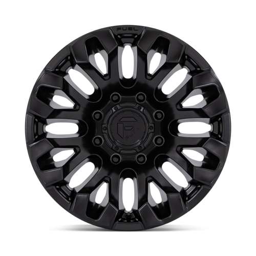 Fuel 1PC D831 Quake 18x9 Blackout Wheel with 8x170 Bolt Pattern and 125.10 Center Bore