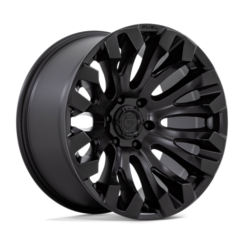 Fuel 1PC D831 Quake 20x9 Blackout Wheel with 5x127 Bolt Pattern and +1 Offset