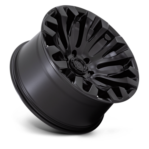 Fuel 1PC D831 Quake 20x10 Blackout Wheel with -18 Offset and 5x139.7 Bolt Pattern