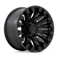 Fuel 1PC D831 Quake 20x10 Blackout Wheel with -18 Offset and 8x180 Bolt Pattern