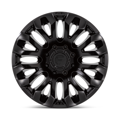 Fuel 1PC D831 Quake 20x10 Blackout Wheel with -18 Offset and 8x180 Bolt Pattern