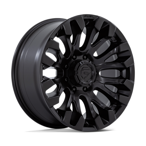 Fuel 1PC D831 Quake 20x9 Blackout Wheel with 8x180 Bolt Pattern and +1 Offset