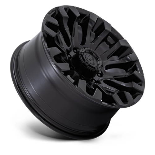 Fuel 1PC D831 Quake 20x9 Blackout Wheel with 8x180 Bolt Pattern and +1 Offset