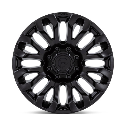Fuel 1PC D831 Quake 20x9 Blackout Wheel with 8x180 Bolt Pattern and +1 Offset