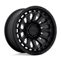 Black Rhino Hard Alloys BR RAID 17x8.5 Matte Black Wheel with 5x114.3 Bolt Pattern and -18 Offset