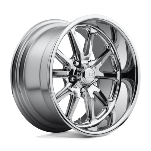 US Mag 1PC U110 Rambler 18x7 Chrome Alloy Wheel with 5x114.3 Bolt Pattern and +1 Offset