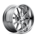 US Mag 1PC U110 Rambler 20x10.5 Chrome Wheel with 5x115 Bolt Pattern and +20 Offset