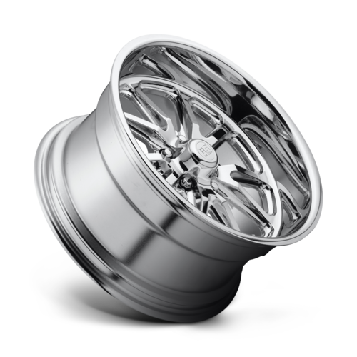 US Mag 1PC U110 Rambler 20x8.5 Chrome Wheel with 5x115 Bolt Pattern and +15 Offset