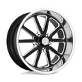 US Mag 1PC U117 Rambler 20x9.5 Gloss Black Milled Wheel with 5x127 Bolt Pattern