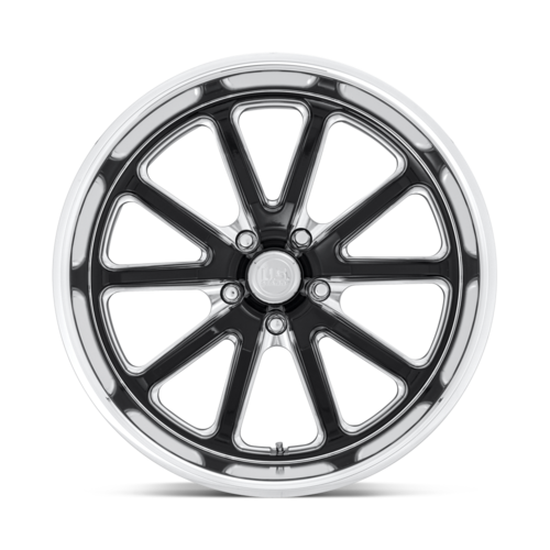 US Mag 1PC U117 RAMBLER 18x9.5 Gloss Black Milled Wheel with 5x127 Bolt Pattern