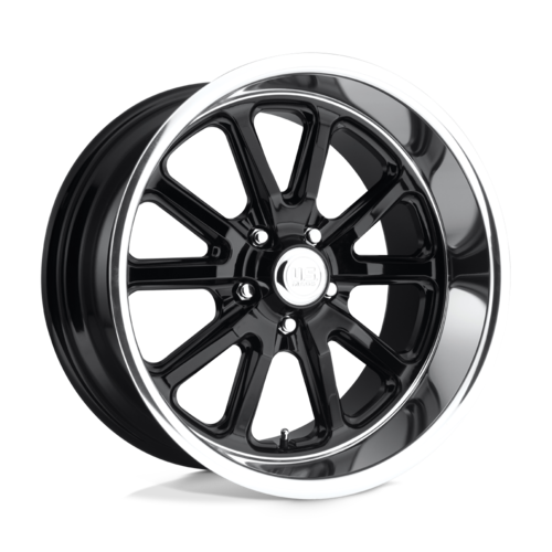 US Mag 1PC U121 RAMBLER 20x8 Gloss Black Wheel with 5x120.65 Bolt Pattern and 72.56 Center Bore