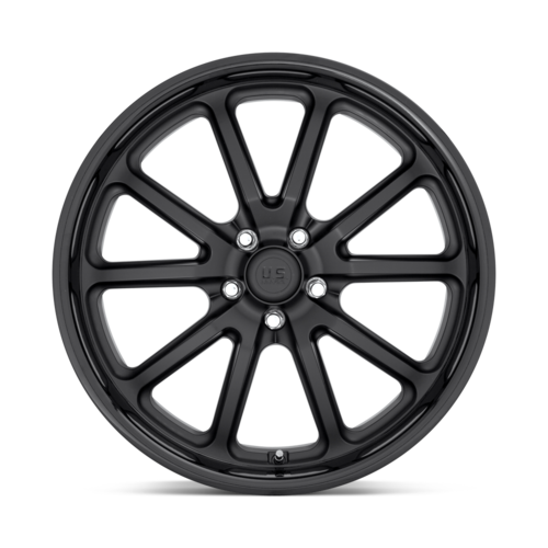 US Mag 1PC Rampler 20x8 Wheel in Gloss and Matte Black Finish with 5x127 Bolt Pattern