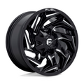 Fuel 1PC D753 Reaction 20x9 Inch Gloss Black Milled Wheel with 8x170 Bolt Pattern