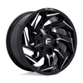 Fuel 1PC D753 Reaction 18x9 Gloss Black Milled Wheel with 6x135/6x139.7 Bolt Pattern