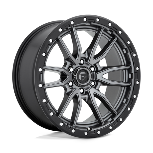 Fuel 1PC D680 Rebel 20x9 Matte Gunmetal Black Bead Ring Wheel