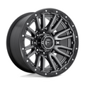 Fuel 1PC D680 Rebel 20x10 Matte Gunmetal Black Bead Ring Off-Road Wheel