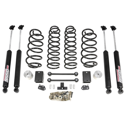 ReadyLift Suspension RL 2.5C-SPRNG Kit Black with Teraflex Shocks