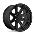 Fuel 1PC D709 Rogue 20x10 Matte Black Wheel with -18 Offset, 6x139.7 Bolt Pattern, 106.10mm Center Bore