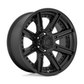 Fuel 1PC D709 Rogue 20x9 Matte Black Wheel with 5x127 Bolt Pattern and 71.50mm Center Bore