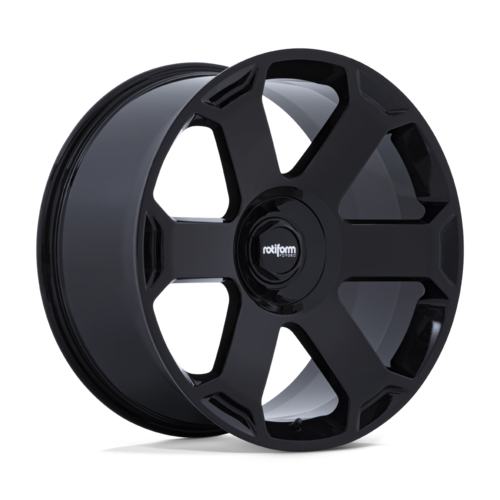 Rotiform AVS 22x10.5 Inch Gloss Black Wheels with 5x112 Bolt Pattern and +10 Offset