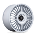 Rotiform RC202 GRZ 22x10 Gloss Silver Wheel with 5x112/120 Bolt Pattern and +35 Offset