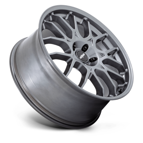 Rotiform R196 ZWS 21x10.5 Inch Gloss Anthracite Wheel with 5x112 Bolt Pattern and +38 Offset