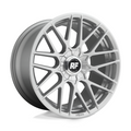 Rotiform R140 RSE 18x8.5 Silver Gloss Wheel with 5x100/5x112 Bolt Pattern and 66.56mm Center Bore