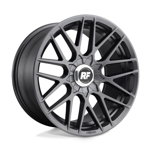 Rotiform R141 RSE 18x8.5 Matte Anthracite Wheel with 5x108/114.3 Bolt Pattern and +45 Offset