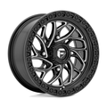 Fuel UTV D741 Runner UTV 24x7 Gloss Black Milled Wheel with 4x137 Bolt Pattern