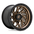 Fuel UTV D777 Runner UTV 15x10 4x156 Bronze with Black Ring Wheel