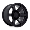 Fuel 1PC D766 RUSH Satin Black 18x9 Wheel with 6x120 Bolt Pattern and 20mm Offset