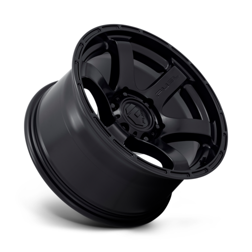 Fuel 1PC D766 RUSH Satin Black 18x9 Wheel with 6x139.7 Bolt Pattern and 20mm Offset