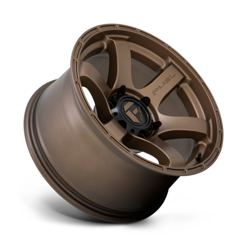 Fuel 1PC D768 RUSH Matte Bronze 18x9 Wheel with -12mm Offset and 6x139.7 Bolt Pattern