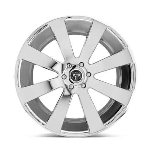 DUB 1PC S131 8-Ball Chrome 22-Inch Wheel with 9.5-Inch Width and 6x139.7 Bolt Pattern