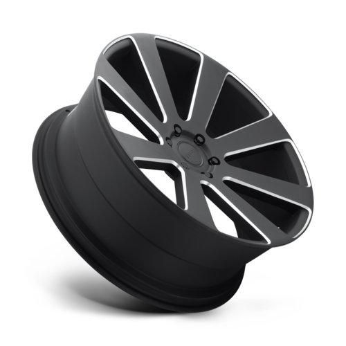 DUB 1PC S187 8-Ball 26x10 Matte Black Milled Wheel with 6x139.7 Bolt Pattern and +30 Offset
