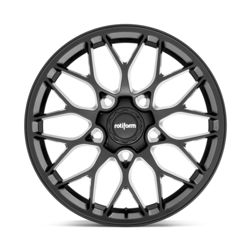 Rotiform R190 SGN 20x9 Matte Black Wheel with 5x112 Bolt Pattern and 66.56mm Center Bore
