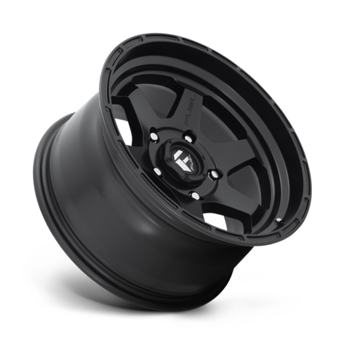 Fuel 1PC D664 SHOK Matte Black 17x9 Wheel with 6x135 Bolt Pattern and 87.10 Center Bore