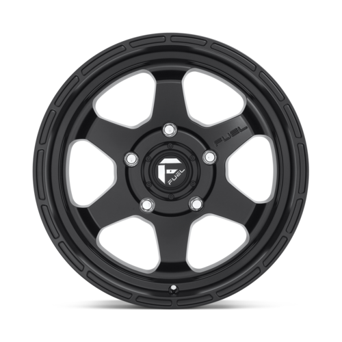 Fuel 1PC D664 SHOK Matte Black 18x9 Wheel with 5x150 Bolt Pattern and 110.10 Center Bore