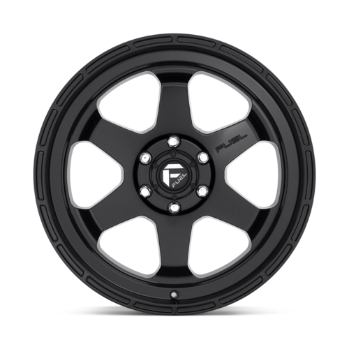 Fuel 1PC D664 SHOK 20x9 Matte Black Wheel with 6x139.7 Bolt Pattern and 106.10 Center Bore