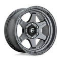 Fuel 1PC D665 SHOK 17x9 Matte Anthracite Wheel with 6x139.7 Bolt Pattern and +1 Offset
