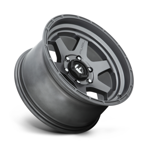 Fuel 1PC D665 SHOK 17x9 Matte Anthracite Wheel with 6x139.7 Bolt Pattern and +1 Offset