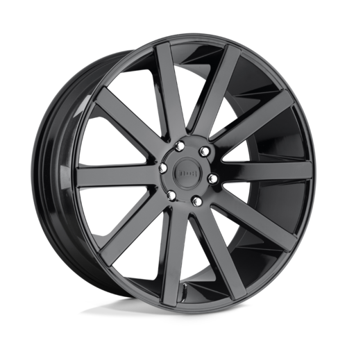DUB 1PC Shot Calla 22x9.5 Gloss Black Wheel - 6x139.7 Bolt Pattern, +20 Offset