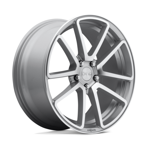 Rotiform R120 SPF 18x8.5 Silver Machined Alloy Wheel - 5x112 Bolt Pattern, 66.56mm Center Bore, 45mm Offset
