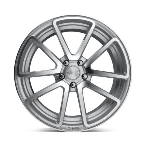Rotiform R120 SPF 19x8.5 Silver Gloss Machined Wheel with 5x112 Bolt Pattern and 66.56mm Center Bore