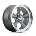 US Mag 1PC U102 Standard 15x8 Matte Gunmetal Wheel with 5x114.3 Bolt Pattern