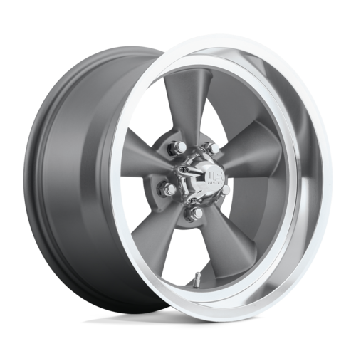 US Mag 1PC U102 Standard 17x8 Matte Gunmetal Wheel with 5x114.3 Bolt Pattern