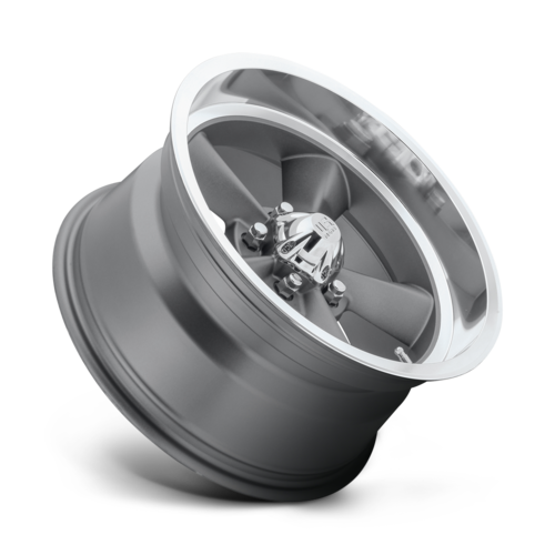 US Mag 1PC U102 Standard 15x7 Matte Gunmetal Wheel with 5x114.3 Bolt Pattern and -5 Offset