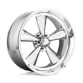 US Mag 1PC U104 Standard 15x8 Chrome Wheel with 5x120.65 Bolt Pattern and +00 Offset