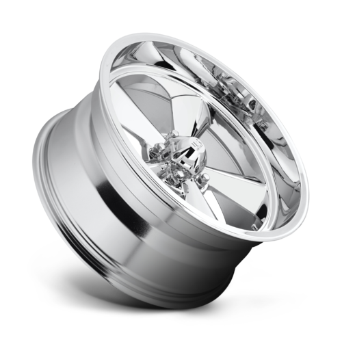 US Mag 1PC U104 Standard 15x8 Chrome Wheel with 5x120.65 Bolt Pattern and +00 Offset